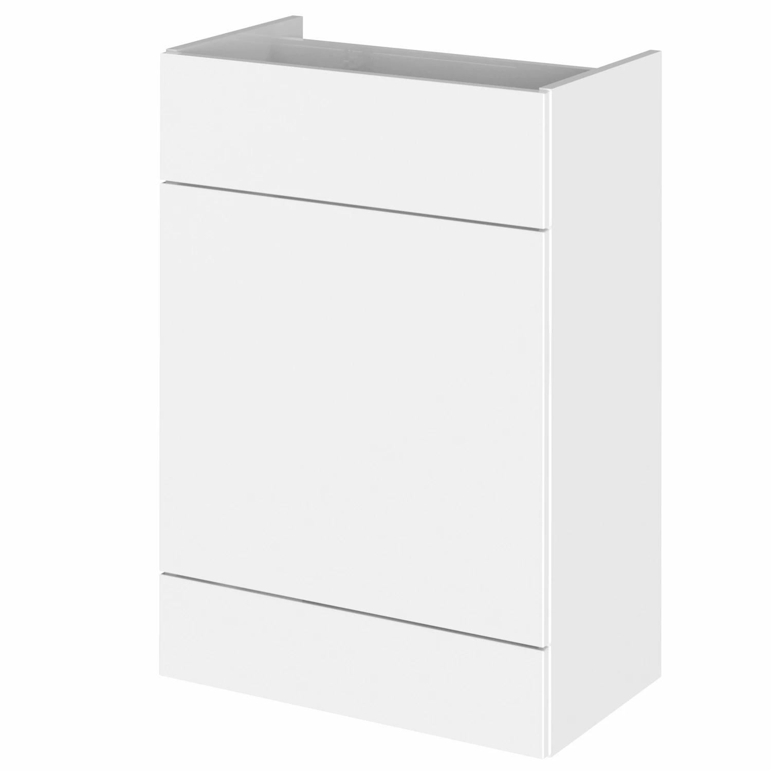 Hudson Reed Fusion WC Unit 600mm Wide - Gloss White 3 Hudson Reed Fusion WC Unit 600mm Wide - Gloss White