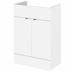 Hudson Reed Fusion RH Combination Unit With 600mm WC Unit - 1500mm Wide - Gloss White -HEATANDPLUMB Sales hudson reed fitted white vanity unit off108 8