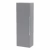 Hudson Reed Fluted Wall Hung Tall Storage Unit 400mm Wide - Satin Grey 1 Hudson Reed Fluted Wall Hung Tall Storage Unit 400mm Wide - Satin Grey -HEATANDPLUMB Sales hudson reed fluted bathroom furniture hrfluwhtu40 1