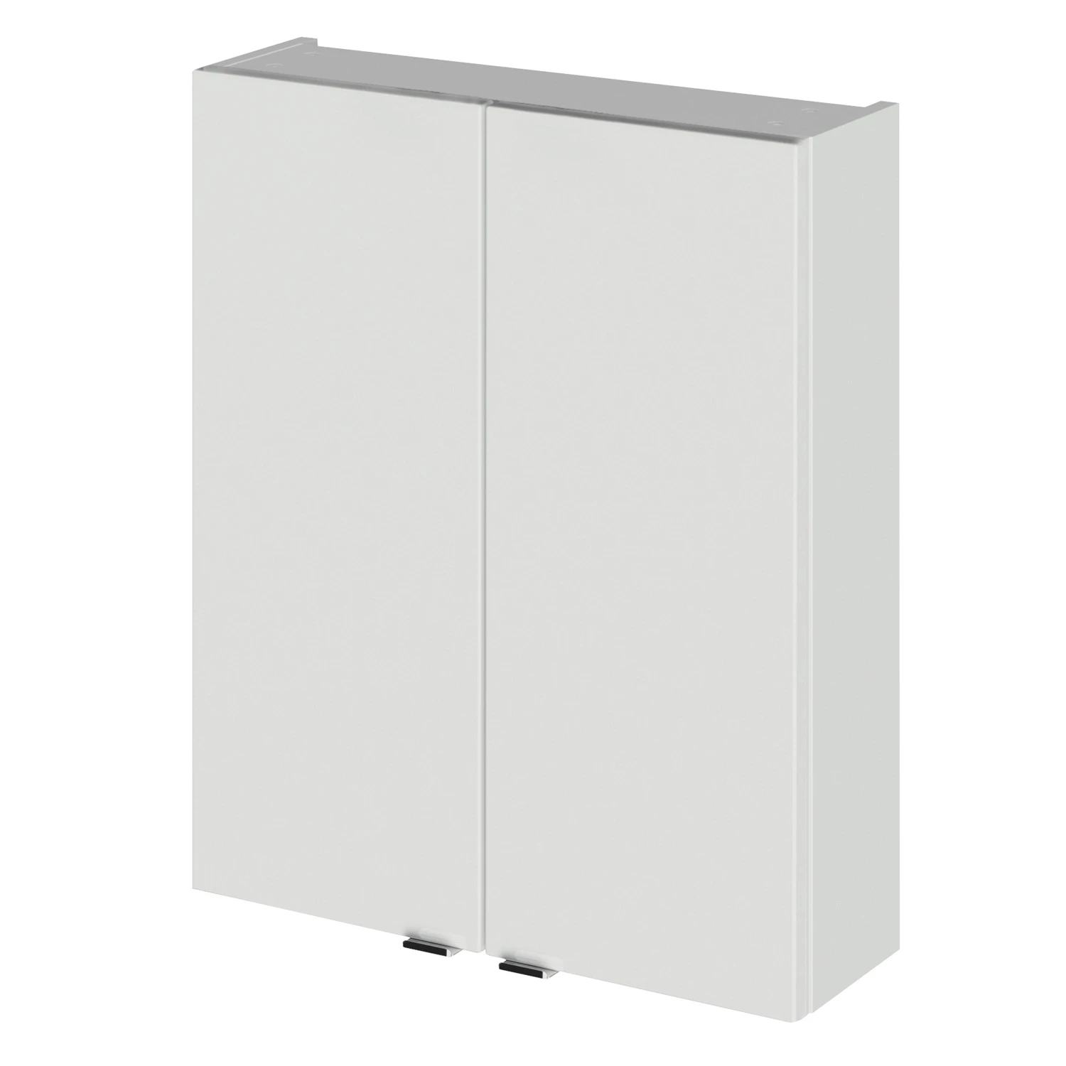 Hudson Reed Fusion Wall Unit 500mm Wide - Gloss Grey Mist 3 Hudson Reed Fusion Wall Unit 500mm Wide - Gloss Grey Mist