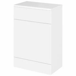 Hudson Reed Fusion WC Unit With Coloured Worktop 600mm Wide - Gloss White