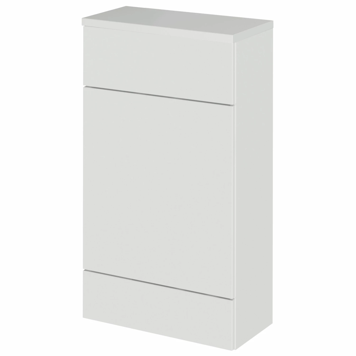 Hudson Reed Fusion Compact WC Unit With Coloured Worktop 500mm Wide - Gloss Grey Mist 3 Hudson Reed Fusion Compact WC Unit With Coloured Worktop 500mm Wide - Gloss Grey Mist