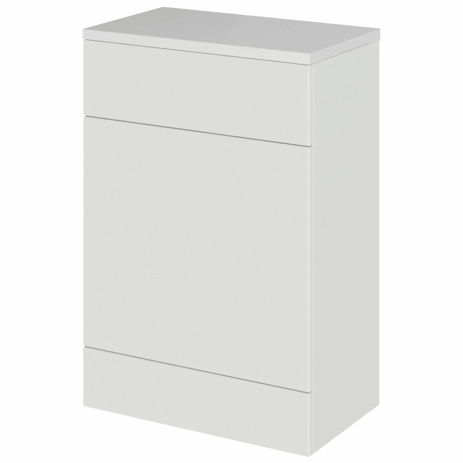 Hudson Reed Fusion WC Unit With Coloured Worktop 600mm Wide - Gloss Grey Mist 4 Hudson Reed Fusion WC Unit With Coloured Worktop 600mm Wide - Gloss Grey Mist - Image 2