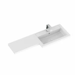 Hudson Reed Fusion RH Combination Unit With 500mm WC Unit - 1000mm Wide - Anthracite Woodgrain 11 Hudson Reed Fusion RH Combination Unit With 500mm WC Unit - 1000mm Wide - Anthracite Woodgrain -HEATANDPLUMB Sales hudson reed fusion bathroom furniture cbi627 2 3