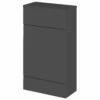 Hudson Reed Fusion Compact WC Unit With Coloured Worktop 500mm Wide - Gloss Grey 2 Hudson Reed Fusion Compact WC Unit With Coloured Worktop 500mm Wide - Gloss Grey -HEATANDPLUMB Sales hudson reed fusion bathroom furniture cbi904a
