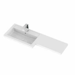 Hudson Reed Fusion LH Combination Unit With 500mm WC Unit - 1000mm Wide - Natural Oak -HEATANDPLUMB Sales hudson reed fusion bathroom furniture cbi926 3