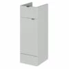 Hudson Reed Fusion Base Unit With 1 Drawer 300mm Wide - Gloss Grey Mist -HEATANDPLUMB Sales hudson reed fusion bathroom furniture ofg422