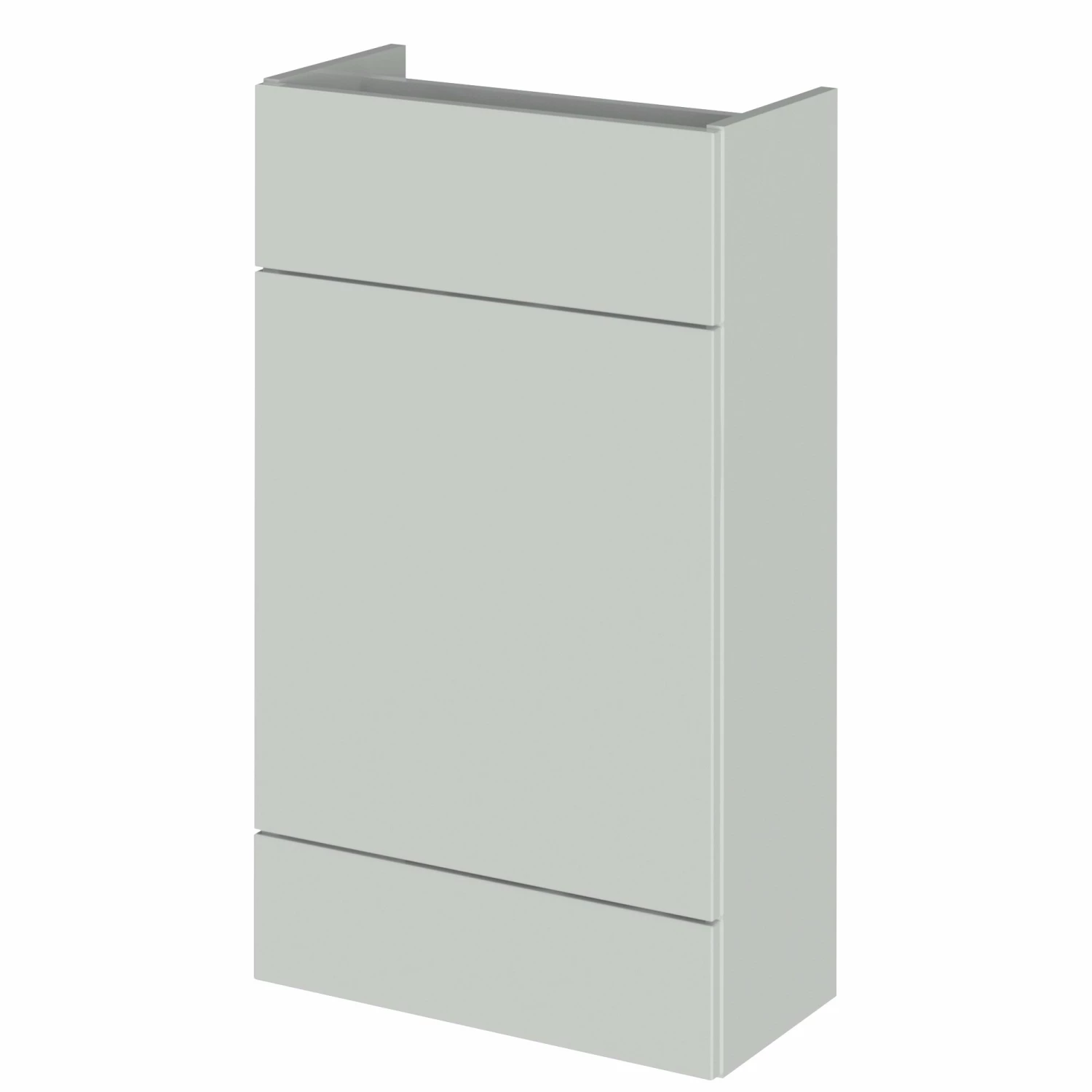 Hudson Reed Fusion Compact Combination Unit With Slimline Basin - 1000mm Wide - Gloss Grey Mist 6 Hudson Reed Fusion Compact Combination Unit With Slimline Basin - 1000mm Wide - Gloss Grey Mist - Image 4