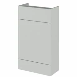 Hudson Reed Fusion RH Combination Unit With 500mm WC Unit - 1000mm Wide - Gloss Grey Mist -HEATANDPLUMB Sales hudson reed fusion bathroom furniture ofg445