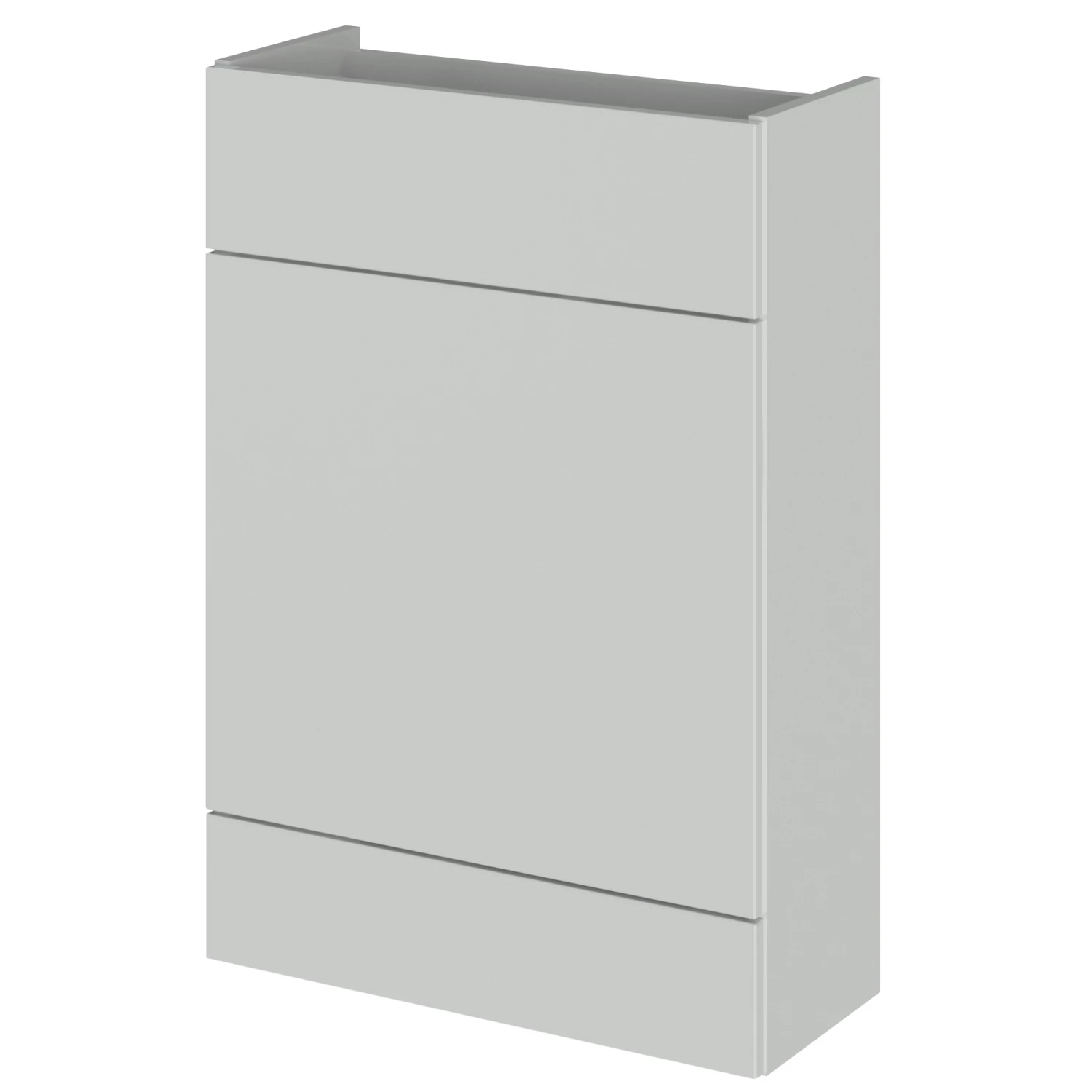 Hudson Reed Fusion RH Combination Unit With 600mm WC Unit - 1200mm Wide - Gloss Grey Mist 4 Hudson Reed Fusion RH Combination Unit With 600mm WC Unit - 1200mm Wide - Gloss Grey Mist - Image 2