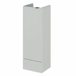 Hudson Reed Fusion RH Combination Unit With 600mm WC Unit - 1500mm Wide - Gloss Grey Mist -HEATANDPLUMB Sales hudson reed fusion bathroom furniture ofg481