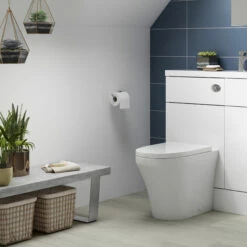 Hudson Reed Fusion WC Unit 600mm Wide - Gloss White 8 Hudson Reed Fusion WC Unit 600mm Wide - Gloss White -HEATANDPLUMB Sales hudson reed fusion compact bathroom furniture off145