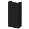 Hudson Reed Fusion Compact Vanity Unit 400mm Wide - Charcoal Black Woodgrain 2 Hudson Reed Fusion Compact Vanity Unit 400mm Wide - Charcoal Black Woodgrain -HEATANDPLUMB Sales hudson reed fusion compact vanity unit off603 3