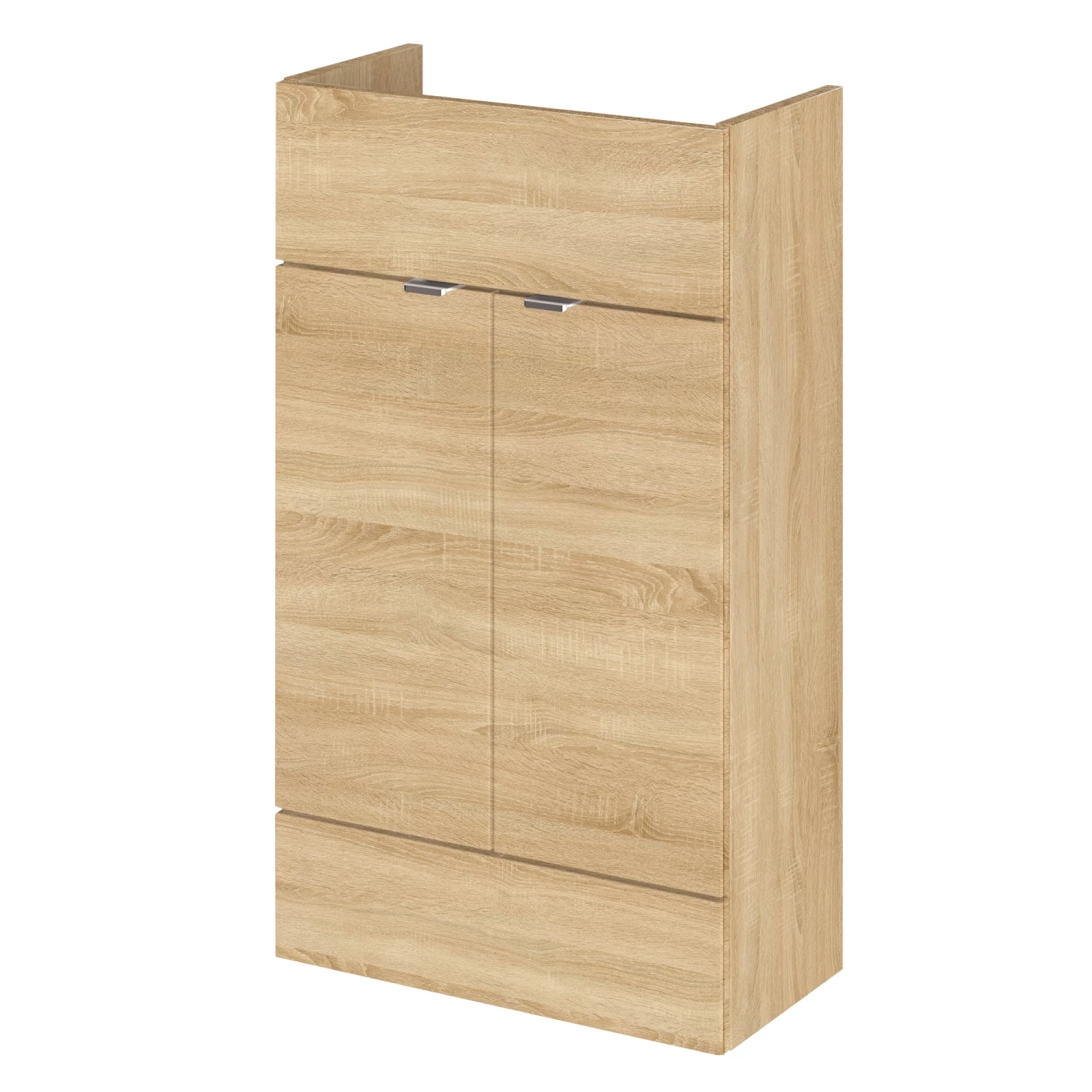 Hudson Reed Fusion Compact Combination Unit With Slimline Basin - 1000mm Wide - Natural Oak 6 Hudson Reed Fusion Compact Combination Unit With Slimline Basin - 1000mm Wide - Natural Oak - Image 4