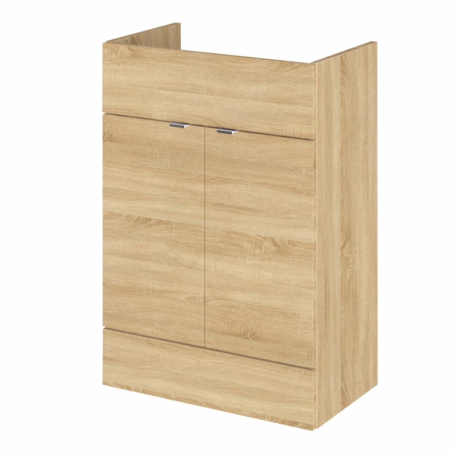 Hudson Reed Fusion LH Combination Unit With 600mm WC Unit - 1500mm Wide - Natural Oak 5 Hudson Reed Fusion LH Combination Unit With 600mm WC Unit - 1500mm Wide - Natural Oak - Image 3