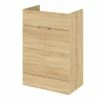 Hudson Reed Fusion RH Combination Unit With 500mm WC Unit - 1500mm Wide - Natural Oak 1 Hudson Reed Fusion RH Combination Unit With 500mm WC Unit - 1500mm Wide - Natural Oak -HEATANDPLUMB Sales hudson reed fusion furniture vanity unit off308 6