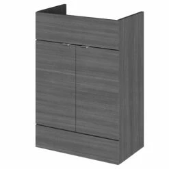 Hudson Reed Fusion RH Combination Unit With 600mm WC Unit - 1500mm Wide - Anthracite Woodgrain 12 Hudson Reed Fusion RH Combination Unit With 600mm WC Unit - 1500mm Wide - Anthracite Woodgrain -HEATANDPLUMB Sales hudson reed fusion vanity unit off508 4