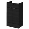 Hudson Reed Fusion Vanity Unit 500mm Wide - Charcoal Black Woodgrain 1 Hudson Reed Fusion Vanity Unit 500mm Wide - Charcoal Black Woodgrain -HEATANDPLUMB Sales hudson reed fusion vanity unit off606 2