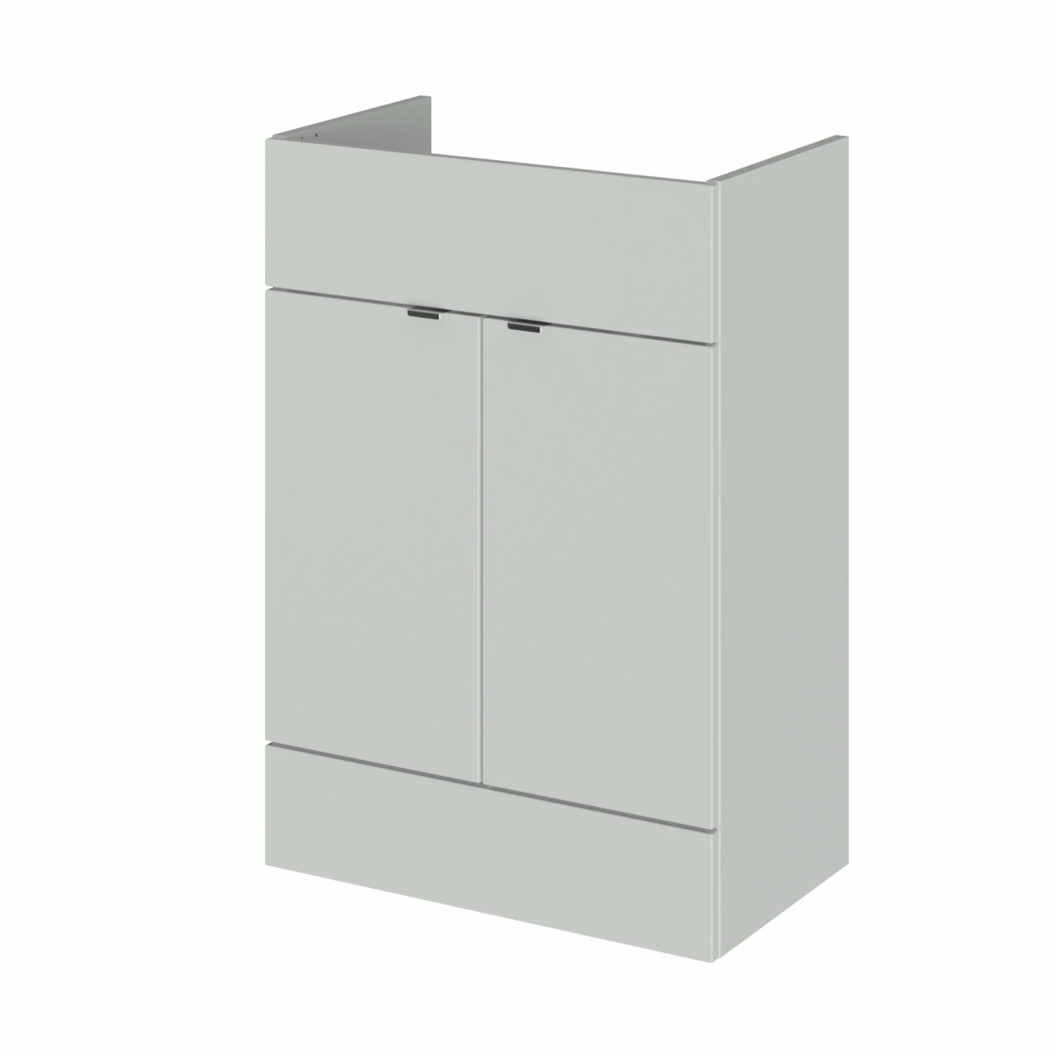 Hudson Reed Fusion LH Combination Unit With 600mm WC Unit - 1500mm Wide - Gloss Grey Mist 4 Hudson Reed Fusion LH Combination Unit With 600mm WC Unit - 1500mm Wide - Gloss Grey Mist - Image 2