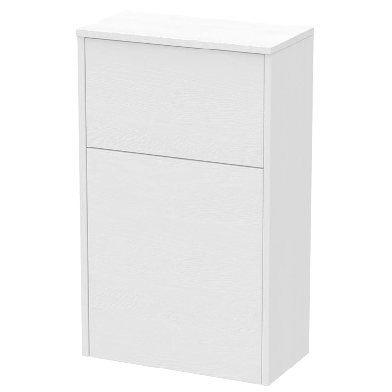 Hudson Reed Juno WC Unit 500mm Wide - White Ash 3 Hudson Reed Juno WC Unit 500mm Wide - White Ash
