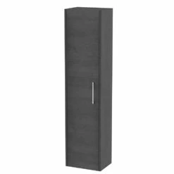 Hudson Reed Juno Wall Hung Tall Storage Unit 350mm Wide - Graphite Grey 9 Hudson Reed Juno Wall Hung Tall Storage Unit 350mm Wide - Graphite Grey -HEATANDPLUMB Sales hudson reed juno bathroom furniture npf2261