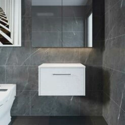 Hudson Reed Juno Wall Hung 1-Drawer Vanity Unit With Worktop 600mm Wide - White Ash 16 Hudson Reed Juno Wall Hung 1-Drawer Vanity Unit With Worktop 600mm Wide - White Ash -HEATANDPLUMB Sales hudson reed juno vanity unit jnu2122w 3