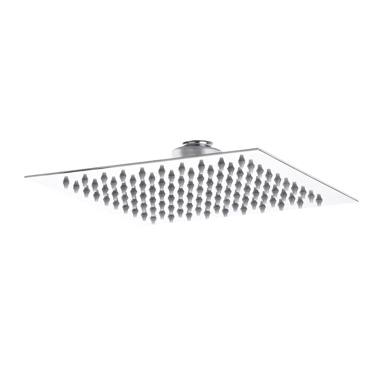 Hudson Reed Kubix Dual Concealed Shower Valve With Slide Rail Kit And Fixed Head - Chrome 5 Hudson Reed Kubix Dual Concealed Shower Valve With Slide Rail Kit And Fixed Head - Chrome - Image 3