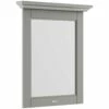 Hudson Reed Old London Bathroom Mirror 600mm Wide - Storm Grey 2 Hudson Reed Old London Bathroom Mirror 600mm Wide - Storm Grey -HEATANDPLUMB Sales hudson reed old london bathroom mirror lon213 1