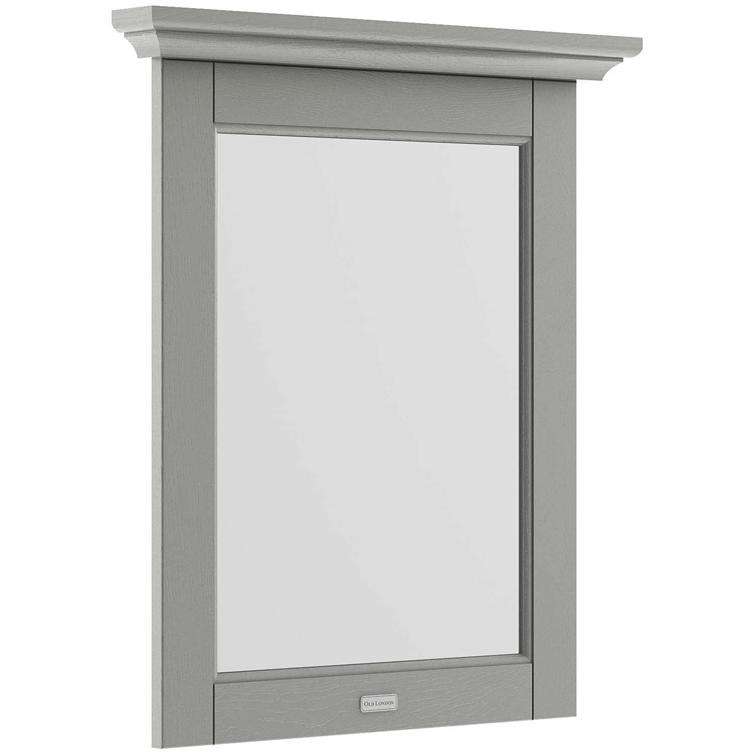 Hudson Reed Old London Bathroom Mirror 600mm Wide - Storm Grey 3 Hudson Reed Old London Bathroom Mirror 600mm Wide - Storm Grey