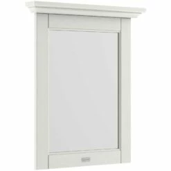 Hudson Reed Old London Bathroom Mirror 600mm Wide - Timeless Sand