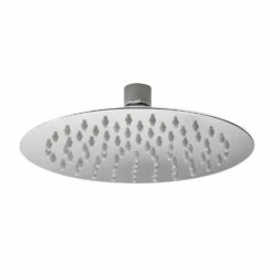 Hudson Reed Reign Round Concealed Shower Mixer With Fixed Head - Chrome 9 Hudson Reed Reign Round Concealed Shower Mixer With Fixed Head - Chrome -HEATANDPLUMB Sales hudson reed reign complete mixer shower rei3410 arm01 a3082 6