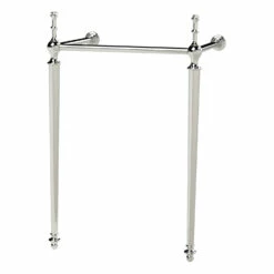 Hudson Reed Richmond Luxury Adjustable Washstand 500-560mm Wide Basins - Chrome