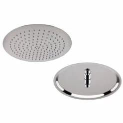 Hudson Reed Ignite Concealed Shower Mixer With Fixed Head And Body Jets - Chrome