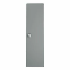 Hudson Reed Sarenna 1-Door Tall Storage Unit 352mm Wide - Dove Grey