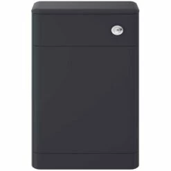 Hudson Reed Solar Back To Wall WC Unit 550mm Wide - Indigo Blue