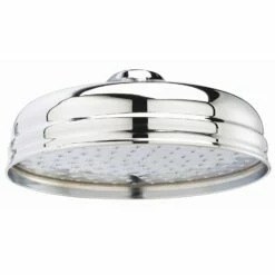 Nuie Beaumont Twin Thermostatic Concealed Shower Valve With Fixed Shower Head And Arm - Chrome -HEATANDPLUMB Sales hudson reed tec apron fixed shower head head21 1