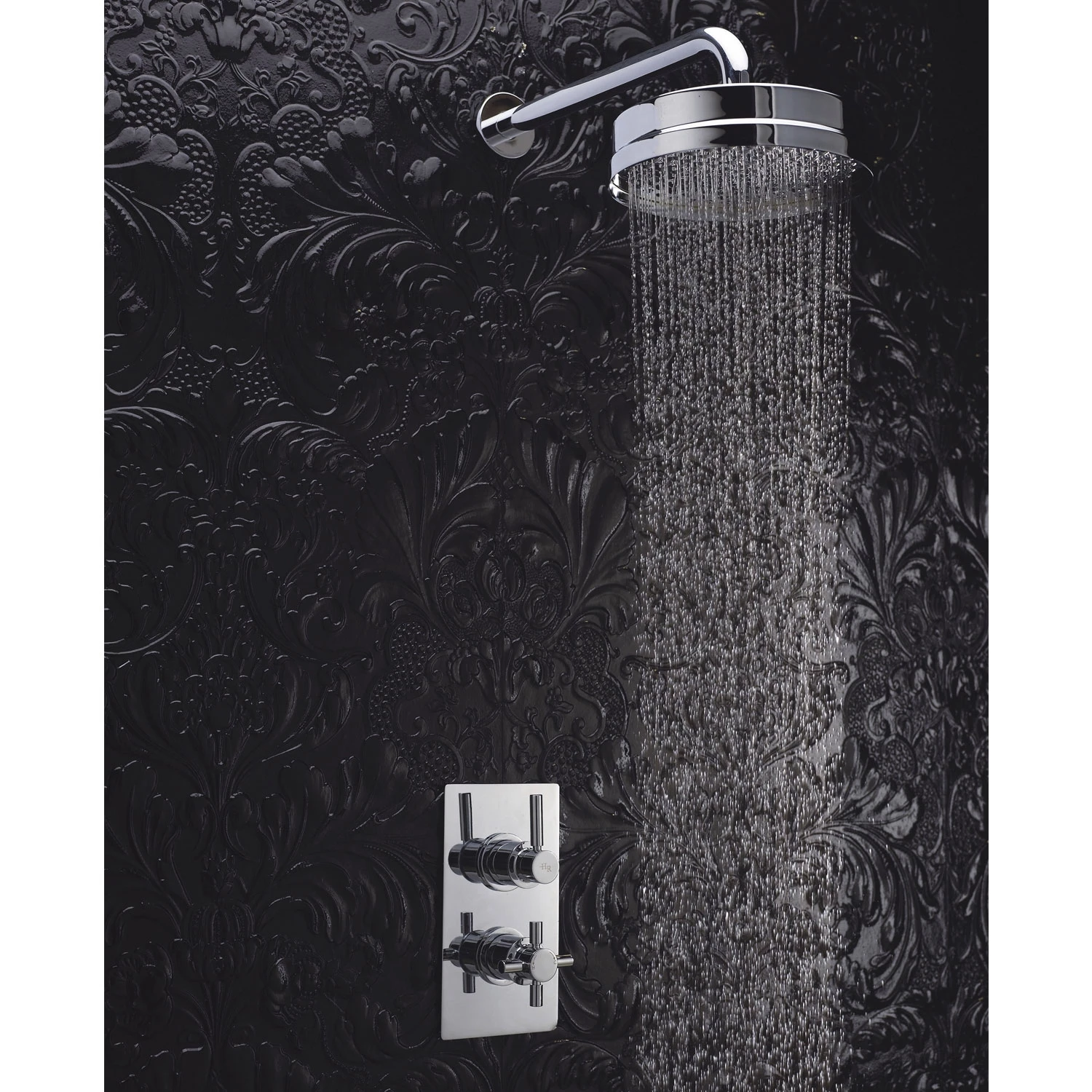 Hudson Reed Tec Pura Concealed Shower Mixer With Fixed Head - Chrome 7 Hudson Reed Tec Pura Concealed Shower Mixer With Fixed Head - Chrome - Image 5
