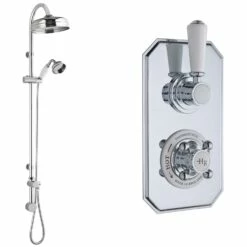 Hudson Reed Topaz Dual Concealed Mixer Shower With Shower Kit And Fixed Head 10 Hudson Reed Topaz Dual Concealed Mixer Shower With Shower Kit And Fixed Head -HEATANDPLUMB Sales hudson reed topaz complete mixer shower a3238 tsvt002 1