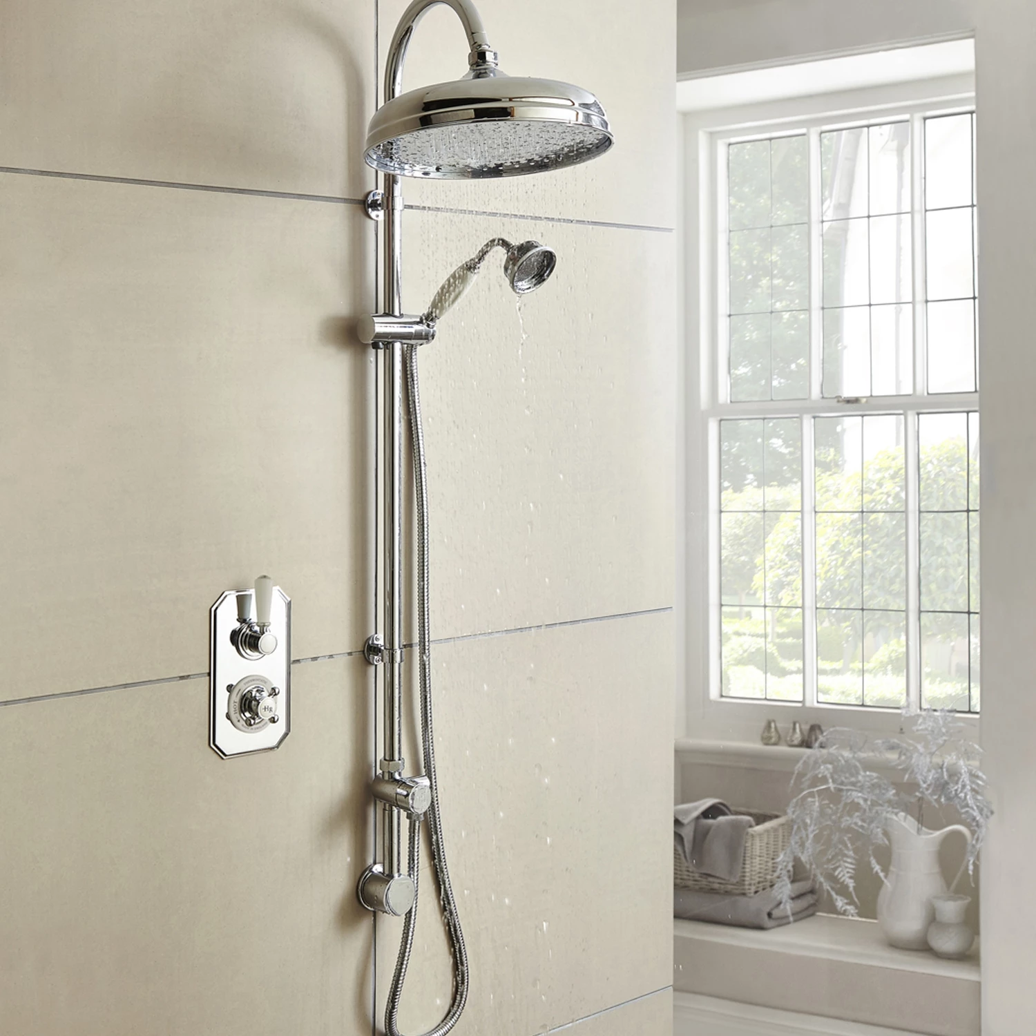 Hudson Reed Topaz Dual Concealed Mixer Shower With Shower Kit And Fixed Head 5 Hudson Reed Topaz Dual Concealed Mixer Shower With Shower Kit And Fixed Head - Image 3