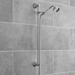 Hudson Reed Traditional Dual Exposed Shower Valve With Slider Rail Kit - Chrome 9 Hudson Reed Traditional Dual Exposed Shower Valve With Slider Rail Kit - Chrome -HEATANDPLUMB Sales hudson reed traditional complete mixer shower tsvt104 a3211 2 1