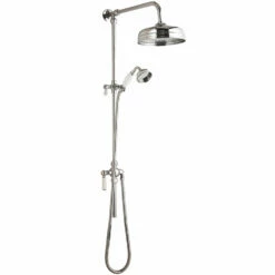 Hudson Reed Topaz Exposed Shower Valve With Rigid Riser Kit - Chrome 8 Hudson Reed Topaz Exposed Shower Valve With Rigid Riser Kit - Chrome -HEATANDPLUMB Sales hudson reed victorian grand shower kit am312 6