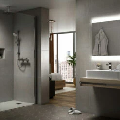 Ideal Standard Bathroom Mirror With Sensor Light And Anti-Steam 700mm H X 800mm W 12 Ideal Standard Bathroom Mirror With Sensor Light And Anti-Steam 700mm H X 800mm W -HEATANDPLUMB Sales ideal standard bathroom mirror t3347bh 2