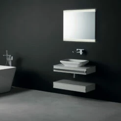 Ideal Standard Bathroom Mirror With Sensor Light And Anti-Steam 700mm H X 800mm W