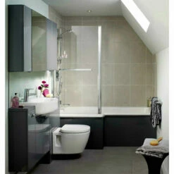 Ideal Standard Concept Idealform L-Shaped Shower Bath Left Hand 1700mm X 700mm/850mm 0 Tap Hole 8 Ideal Standard Concept Idealform L-Shaped Shower Bath Left Hand 1700mm X 700mm/850mm 0 Tap Hole -HEATANDPLUMB Sales ideal standard concept bath e049201