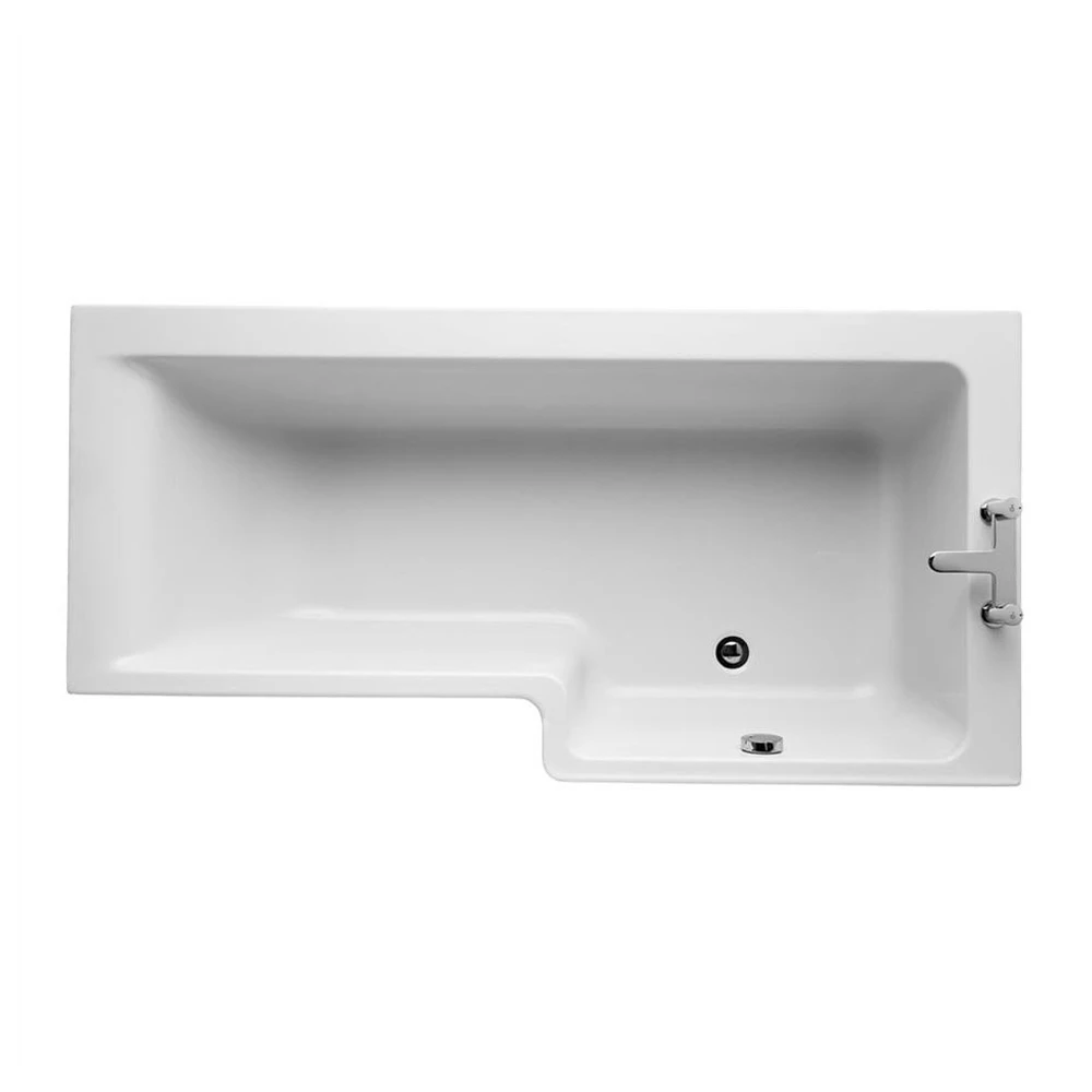 Ideal Standard Concept Idealform L-Shaped Shower Bath Right Hand 1700mm X 700mm/850mm 0 Tap Hole 3 Ideal Standard Concept Idealform L-Shaped Shower Bath Right Hand 1700mm X 700mm/850mm 0 Tap Hole
