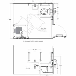 Ideal Standard Concept Doc M Pack With Wall Hung Disabled Toilet And 600mm Basin - White 23 Ideal Standard Concept Doc M Pack With Wall Hung Disabled Toilet And 600mm Basin - White -HEATANDPLUMB Sales ideal standard concept doc m doc m pack s6402aa 1