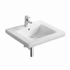 Ideal Standard Concept Doc M Pack With BTW Disabled Toilet And 600mm Basin - White -HEATANDPLUMB Sales ideal standard concept doc m doc m pack s6403aa 4