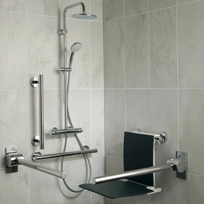 Ideal Standard Concept Freedom Dual Thermostatic Bar Shower Valve With Shower Kit + Fixed Head 3 Ideal Standard Concept Freedom Dual Thermostatic Bar Shower Valve With Shower Kit + Fixed Head