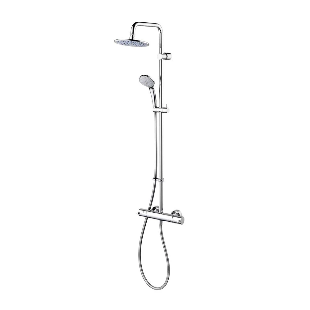 Ideal Standard Concept Freedom Dual Thermostatic Bar Shower Valve With Shower Kit + Fixed Head 7 Ideal Standard Concept Freedom Dual Thermostatic Bar Shower Valve With Shower Kit + Fixed Head - Image 5