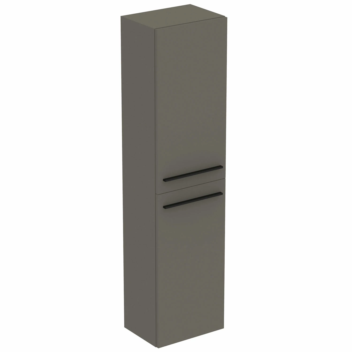 Ideal Standard I.Life A 2-Door Tall Column Unit 400mm Wide - Matt Quartz Grey 3 Ideal Standard I.Life A 2-Door Tall Column Unit 400mm Wide - Matt Quartz Grey